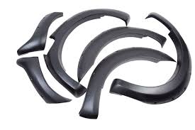 Isuzu 2022 Dmax V Cross Style Wheel Arches Black