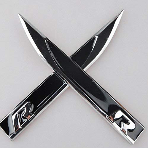 Golf 7 R-line Black And Chrome Fender Arrows