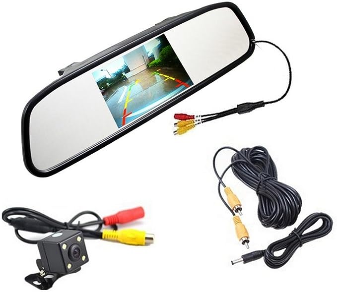 Universal Rear View Camera Kit With Wiring