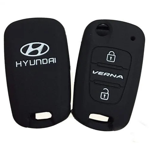 Hyundai Old Silicone 3 Button Keypouch Black