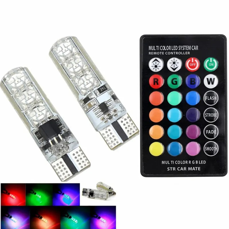G2 Rgb 12 Smd Park Lights With Remote