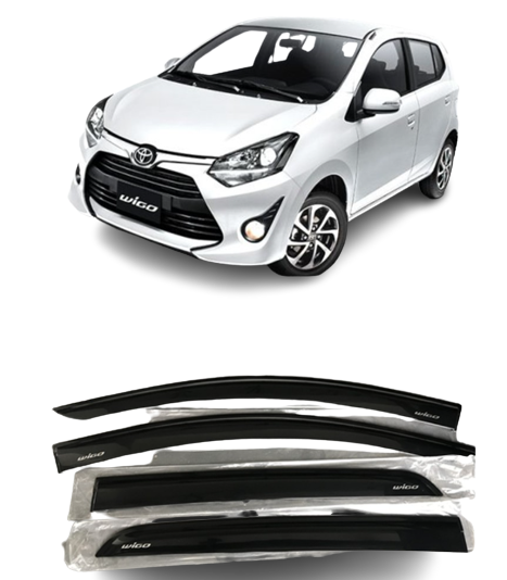 Toyota Agya 2017+ Injection Black Windshields