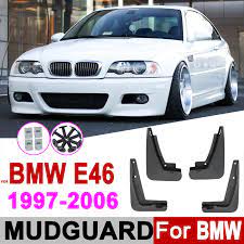 Bmw E46 3 Series Oe Fit Mudflaps 4 Piece