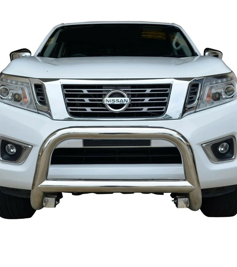 Navara 2015+ 3 Inch Chrome Nudge Bar
