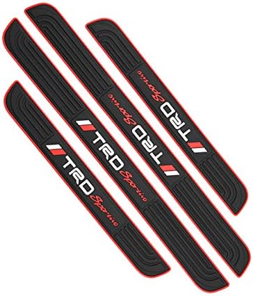 Trd Sportline Latex Bumper Protector, Red Edging
