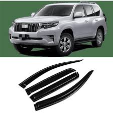 Toyota Landcruiser 2016+ Injection Black Windshields 4pc