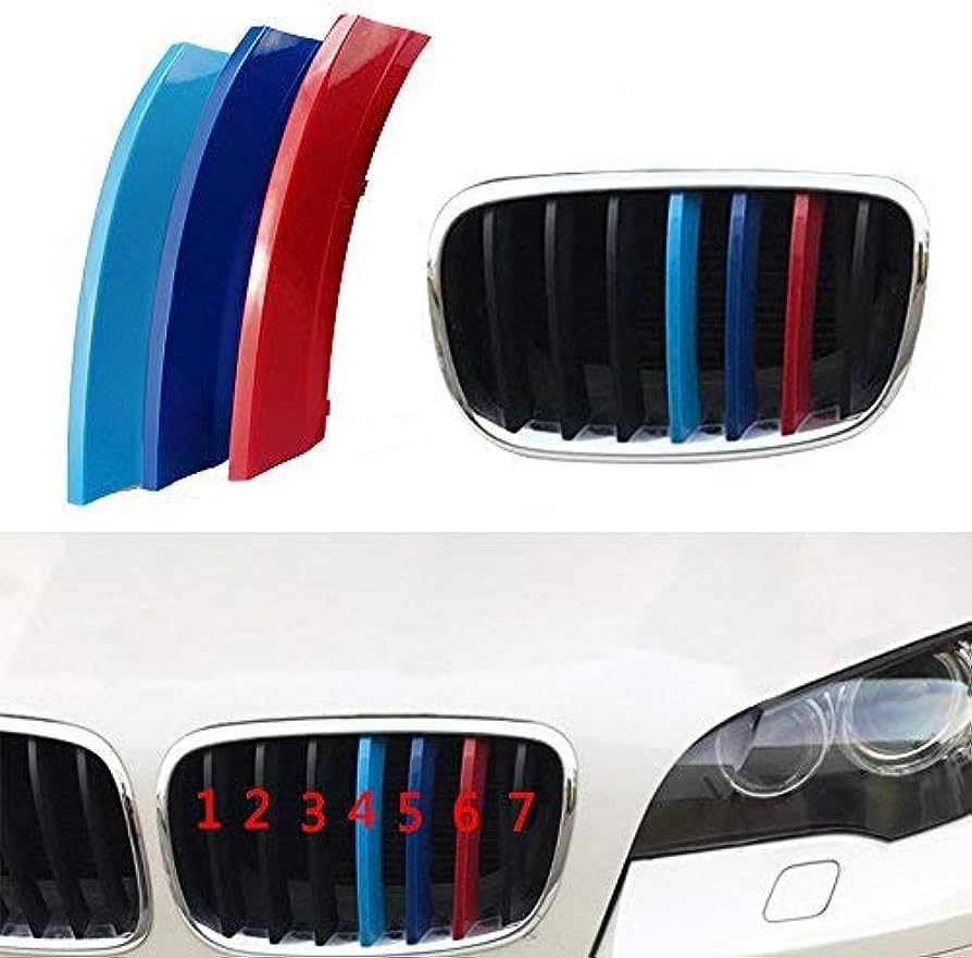 Bmw X6 E72 2008-2011 M Colour Kidney Grill Clips