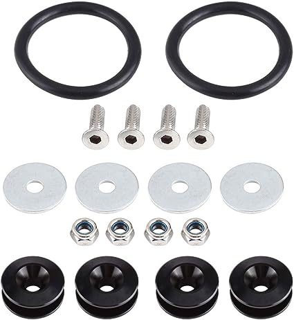 Jdm Aluminium Bumper Grips Black