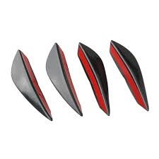 Universal Canards 13cm Black 4 Piece