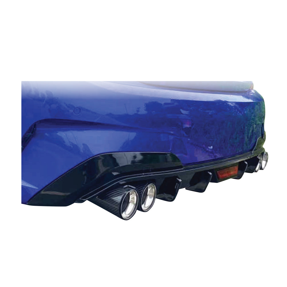 Bmw G20 F1 Style Rear Diffuser Gloss Black