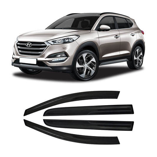 Hyundai Tucson 2016+ Injection Black Windshields 4pc