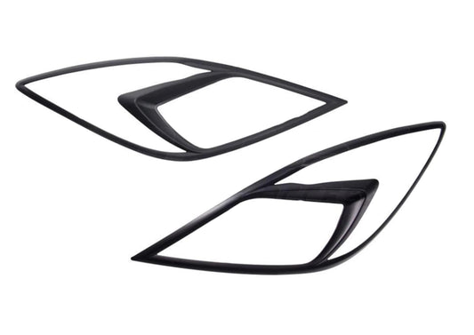 Mazda Bt50 2012+ Black Headlight Trims