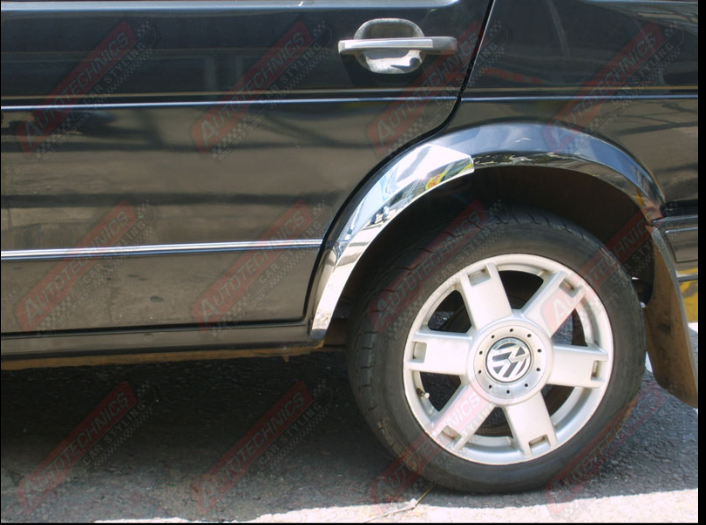 Vw Golf 1 Rear Wheel Arches In Chrome