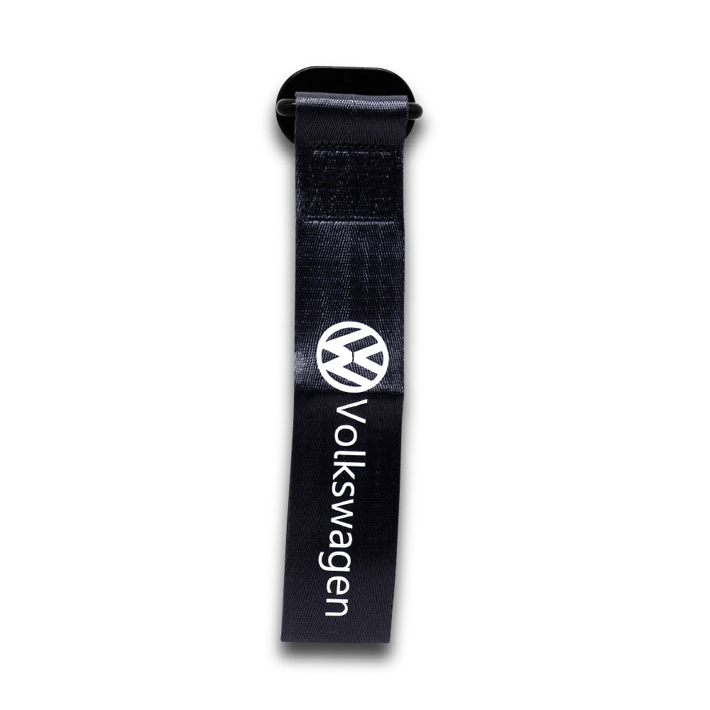 Vw Black Stick On Tow Strap