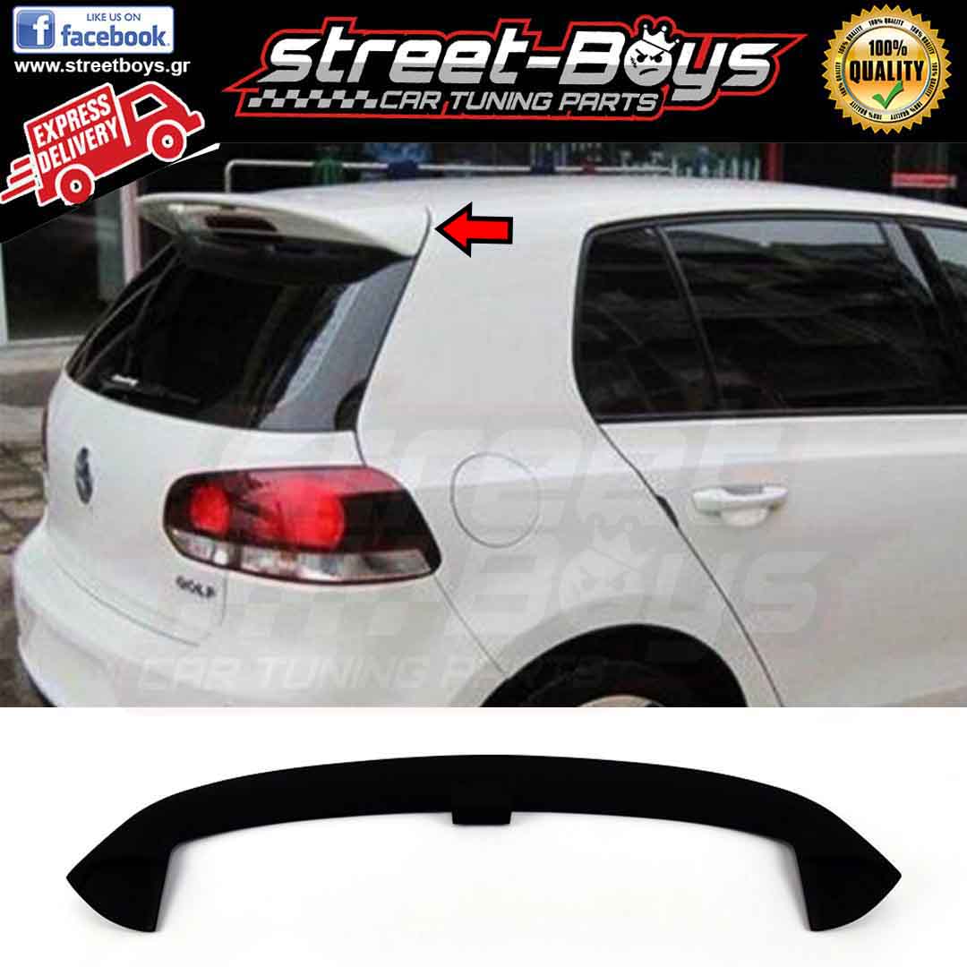 Golf 6 Non Gti Roof Top Wing Unpainted