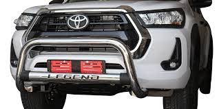 Hilux Legend 2021+ 3 Inch Chrome Nudge Bar