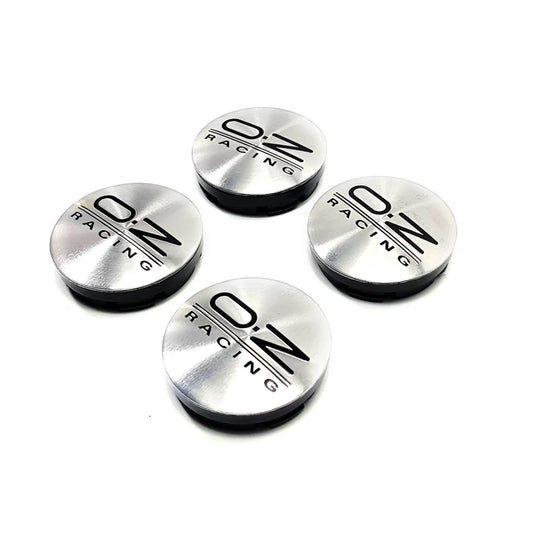 Oz Racing Silver Center Cap Decals 65mm