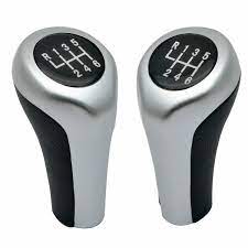 Bmw Style 5 Speed Silver Gear Knob