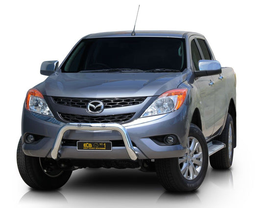 Mazda Bt50 2012+ 3 Inch Chrome Nudge Bar